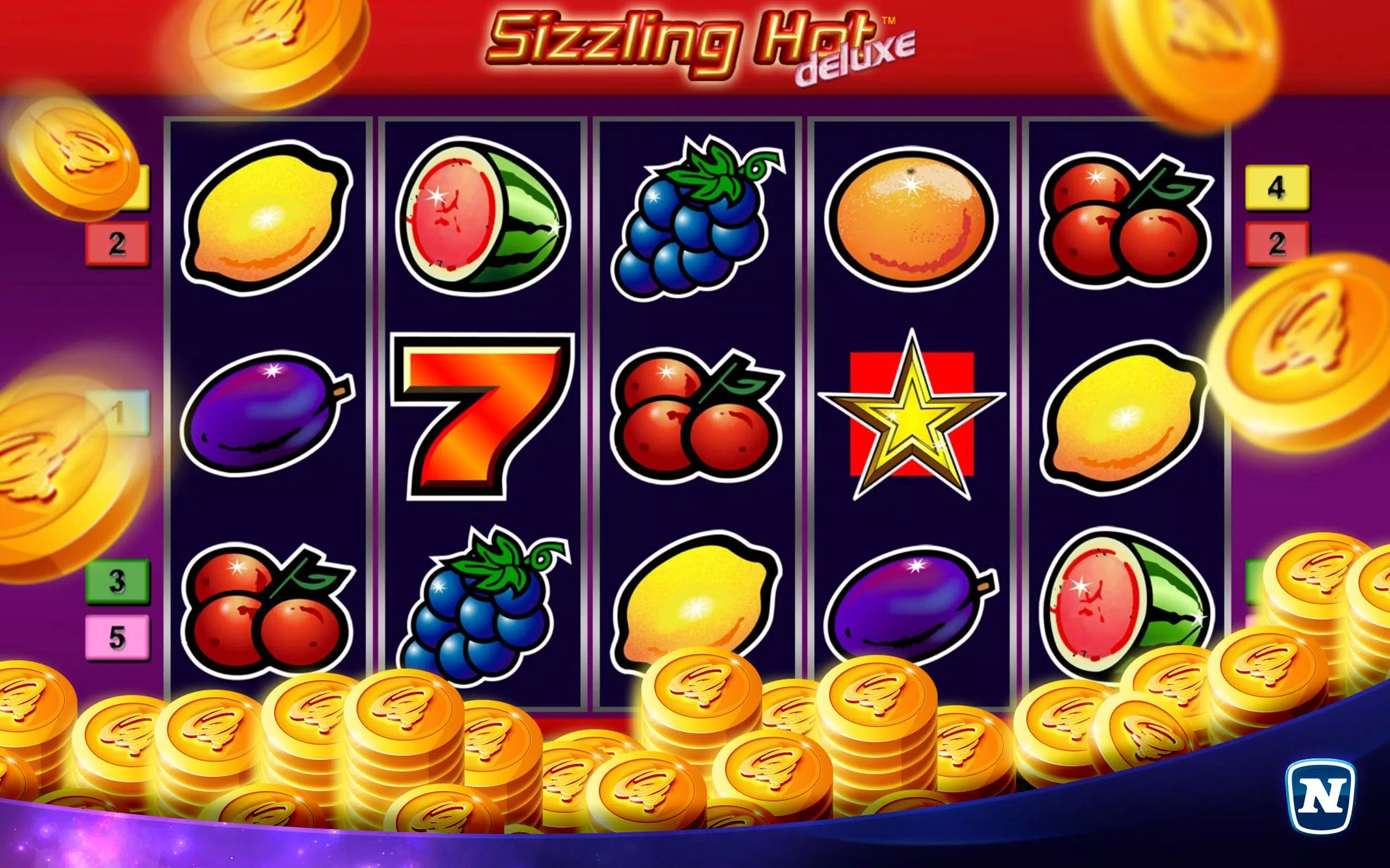 Sizzling Hot™ Deluxe Slot Tangkapan skrin 3