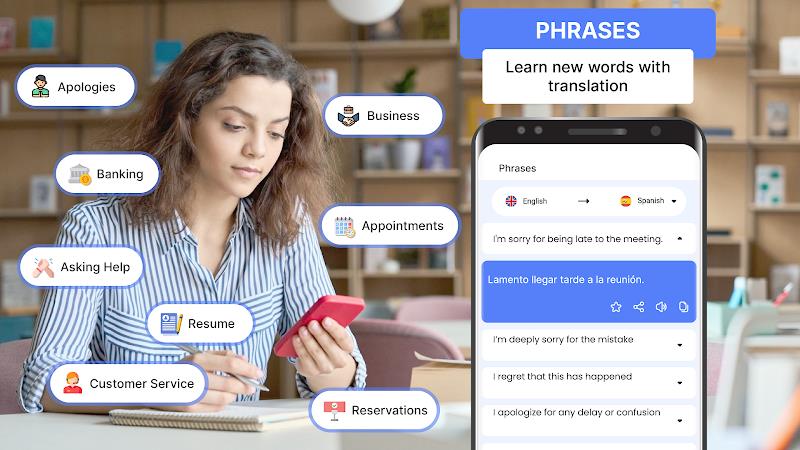 Translate Voice Translator App Tangkapan skrin 3