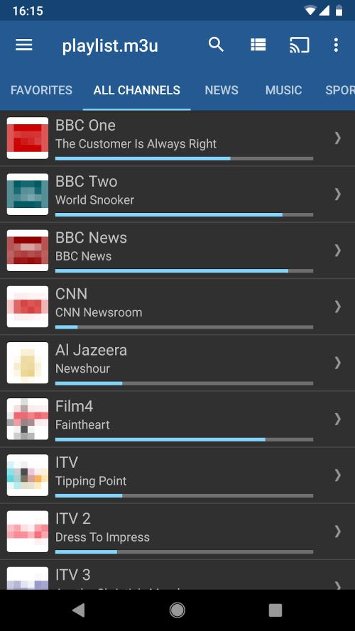 IPTV Pro Screenshot 1