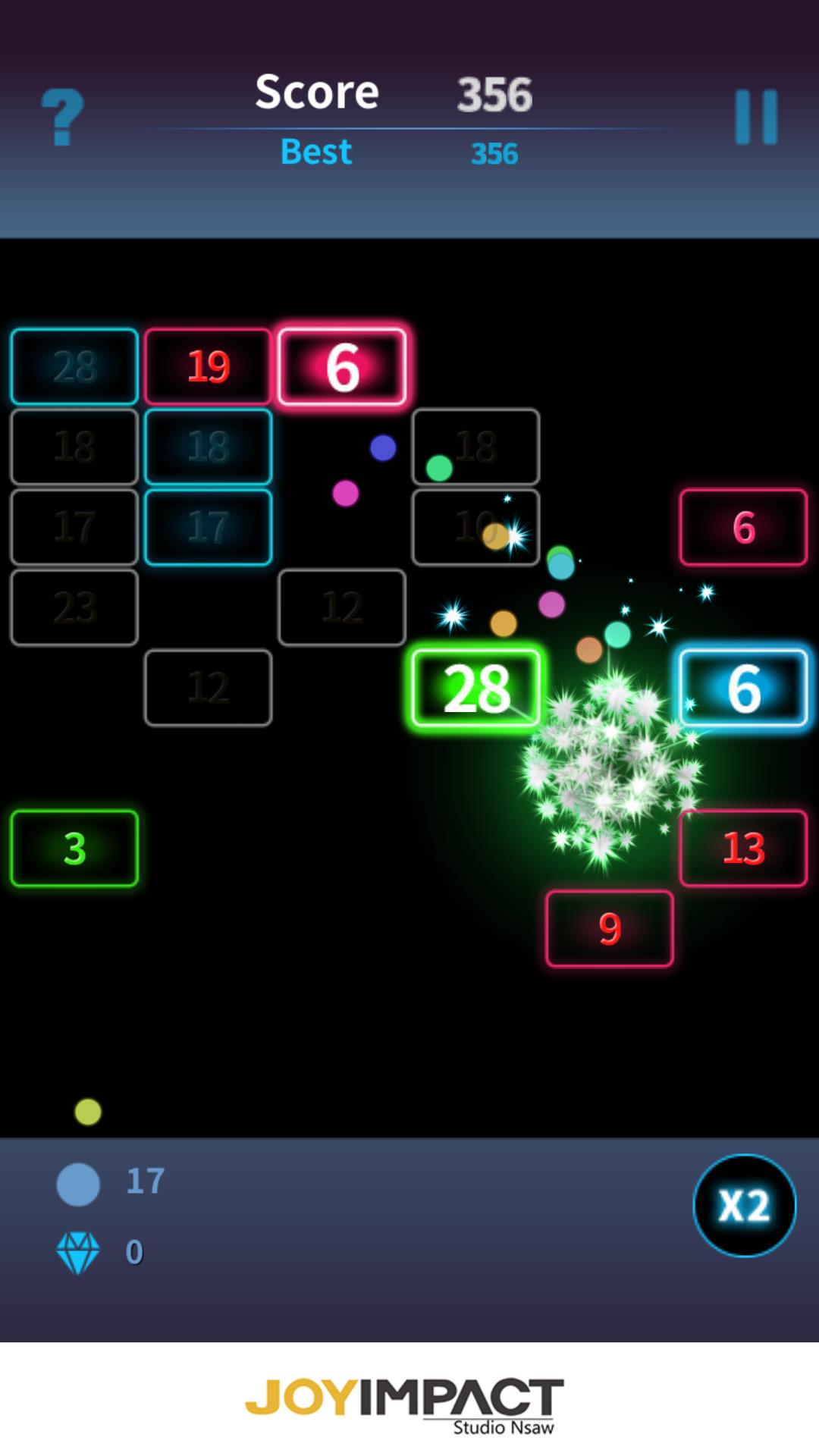 Break brick : Neon Block Screenshot 2