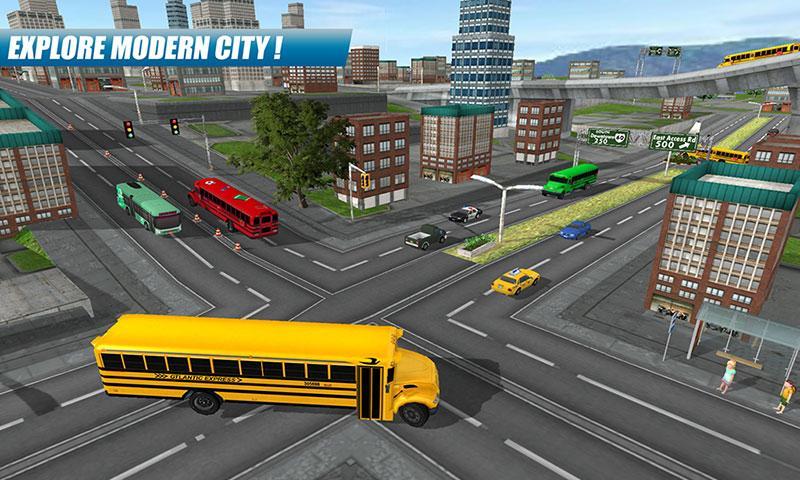 School Bus Driving Game Screenshot 2