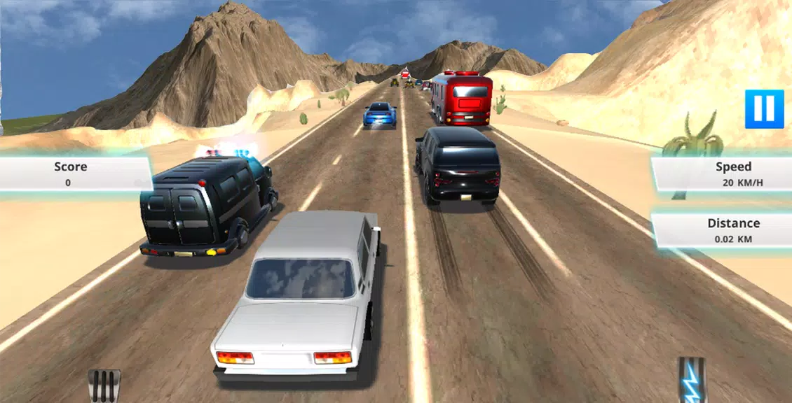 Traffic Rider : Car Race Game Ảnh chụp màn hình 0
