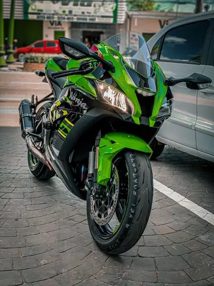 Kawasaki Ninja ZX10r Wallpaper ภาพหน้าจอ 0