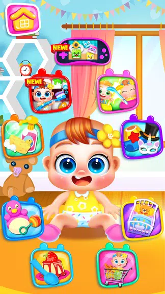 My Baby Care Newborn Games स्क्रीनशॉट 0