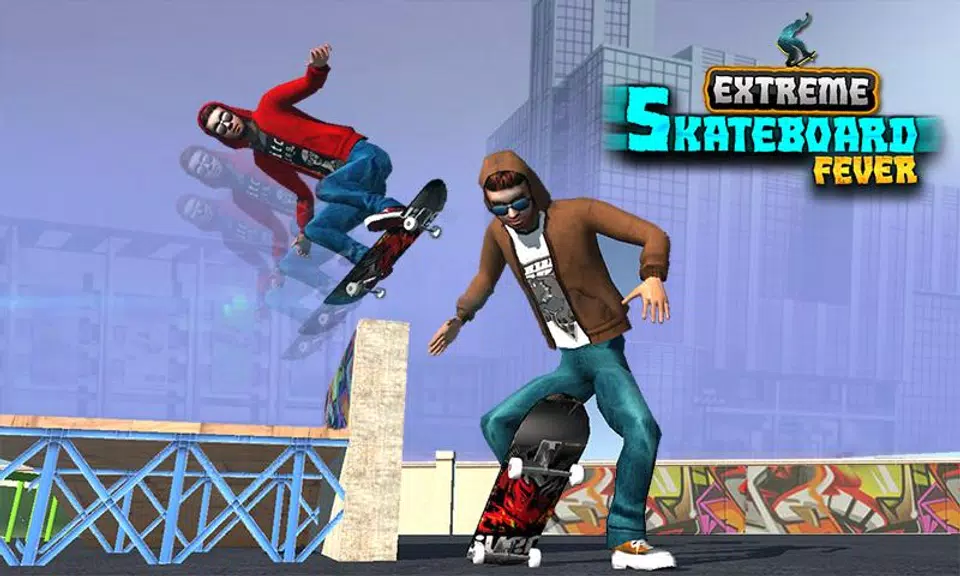 Touch SkateBoard: Skate Games ภาพหน้าจอ 2