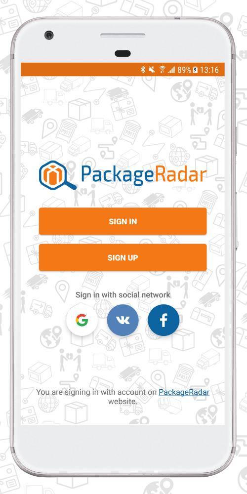 PackageRadar ภาพหน้าจอ 0