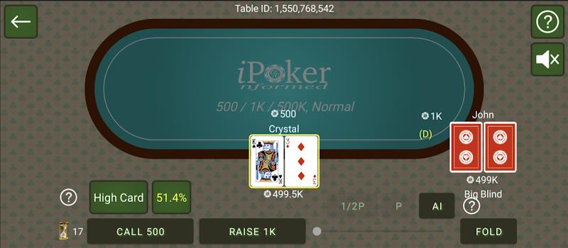 iPoker स्क्रीनशॉट 3