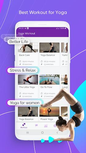 Yoga Workout for Beginners Captura de tela 2