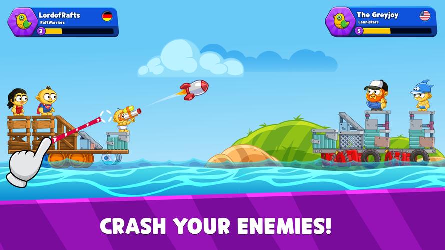 Raft Wars Capture d'écran 3