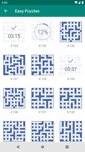 Fill-In Crosswords Скриншот 2