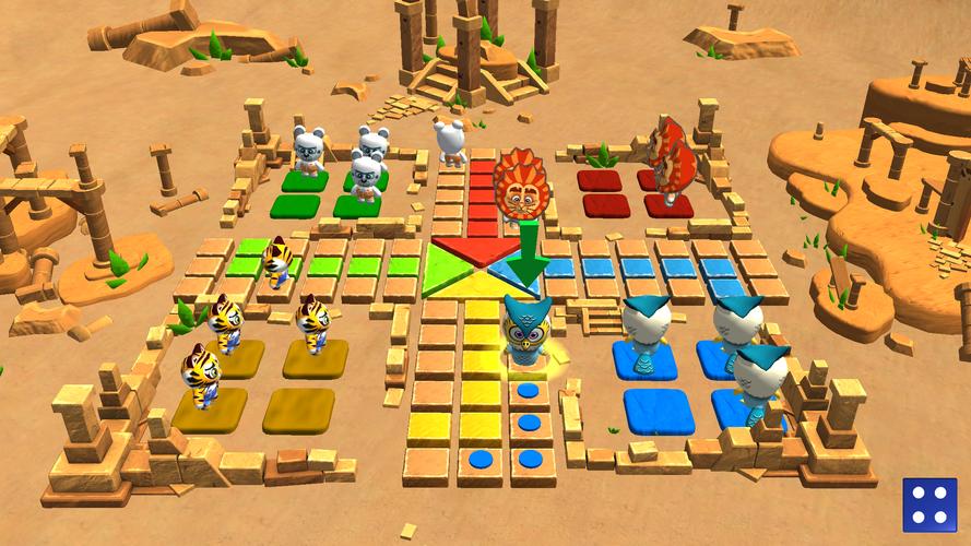 Ludo 3D Multiplayer Скриншот 3