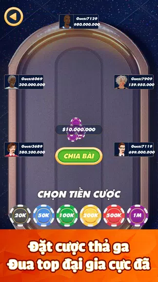 Bài cào - 3 cây - Bai Cao Captura de tela 1