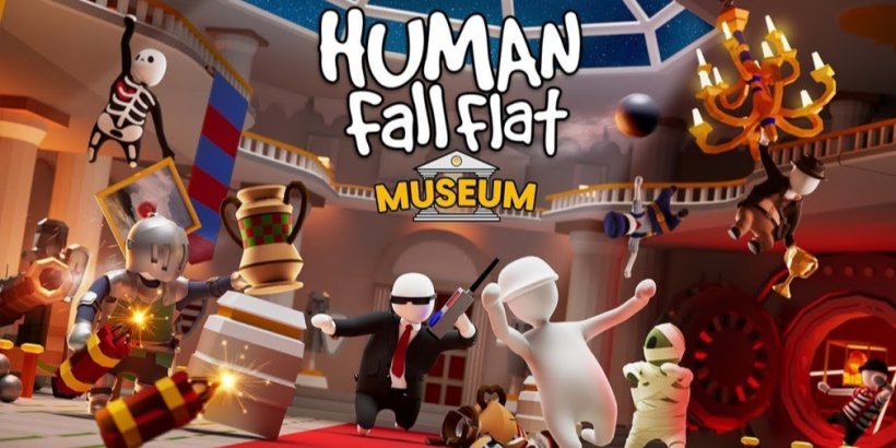 Human Fall Flat menjemput anda ke muzium yang penuh halangan sambil anda memburu pameran penting