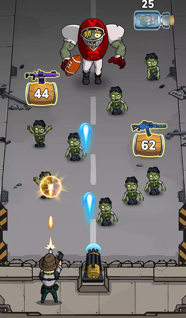 Zombie War Idle Defense Game Screenshot 0