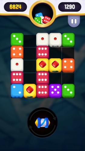 Merge Block: Dice Puzzle Capture d'écran 3
