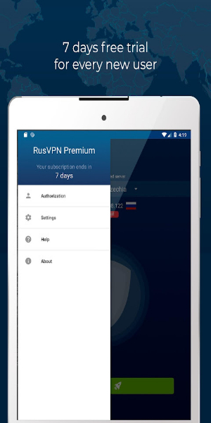 Fast VPN proxy servers with no logs - RUSVPN ဖန်သားပြင်ဓာတ်ပုံ 2