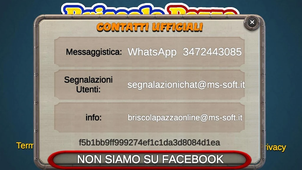 Briscola Pazza OnLine Captura de tela 3