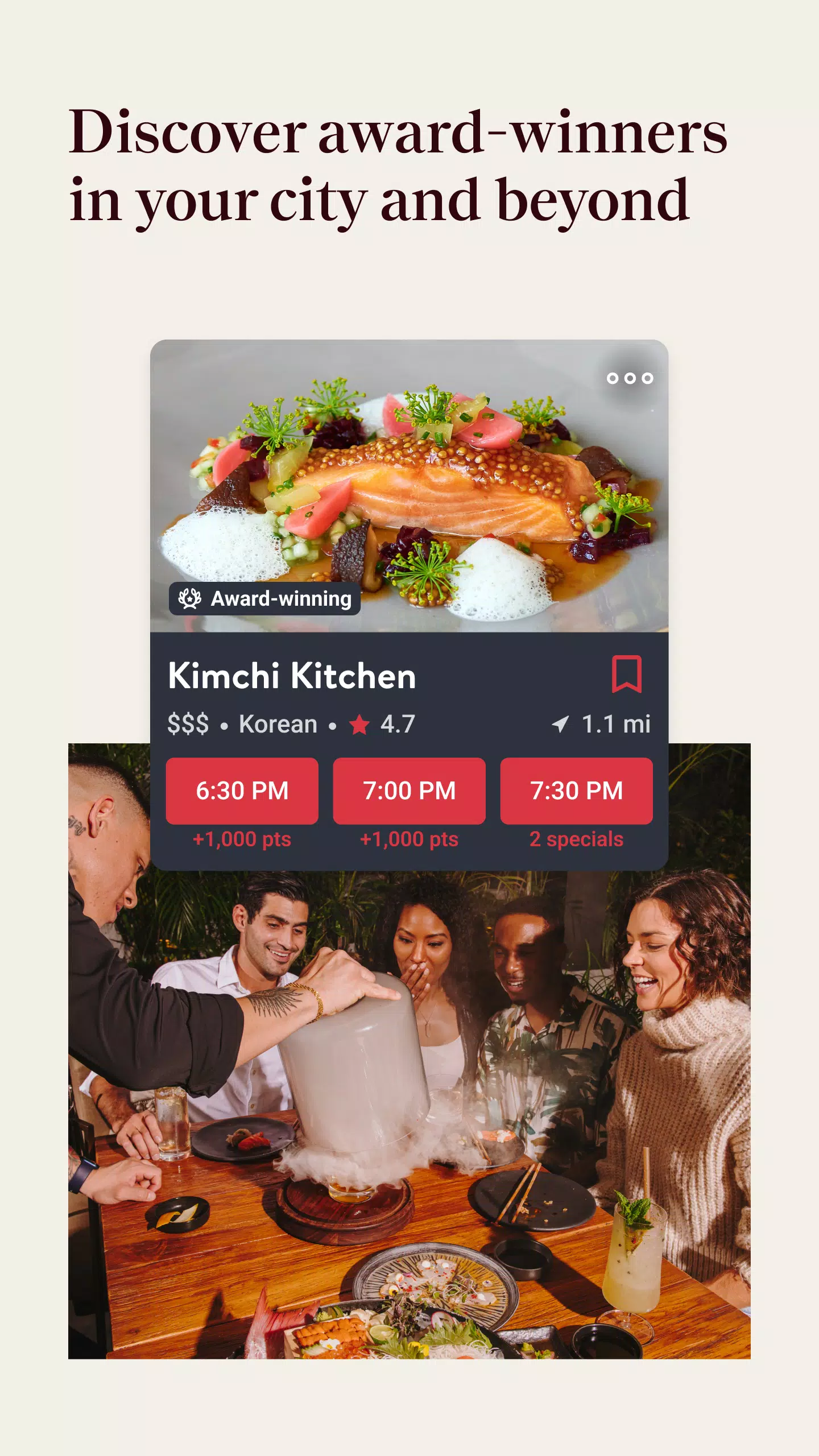 OpenTable Screenshot 1