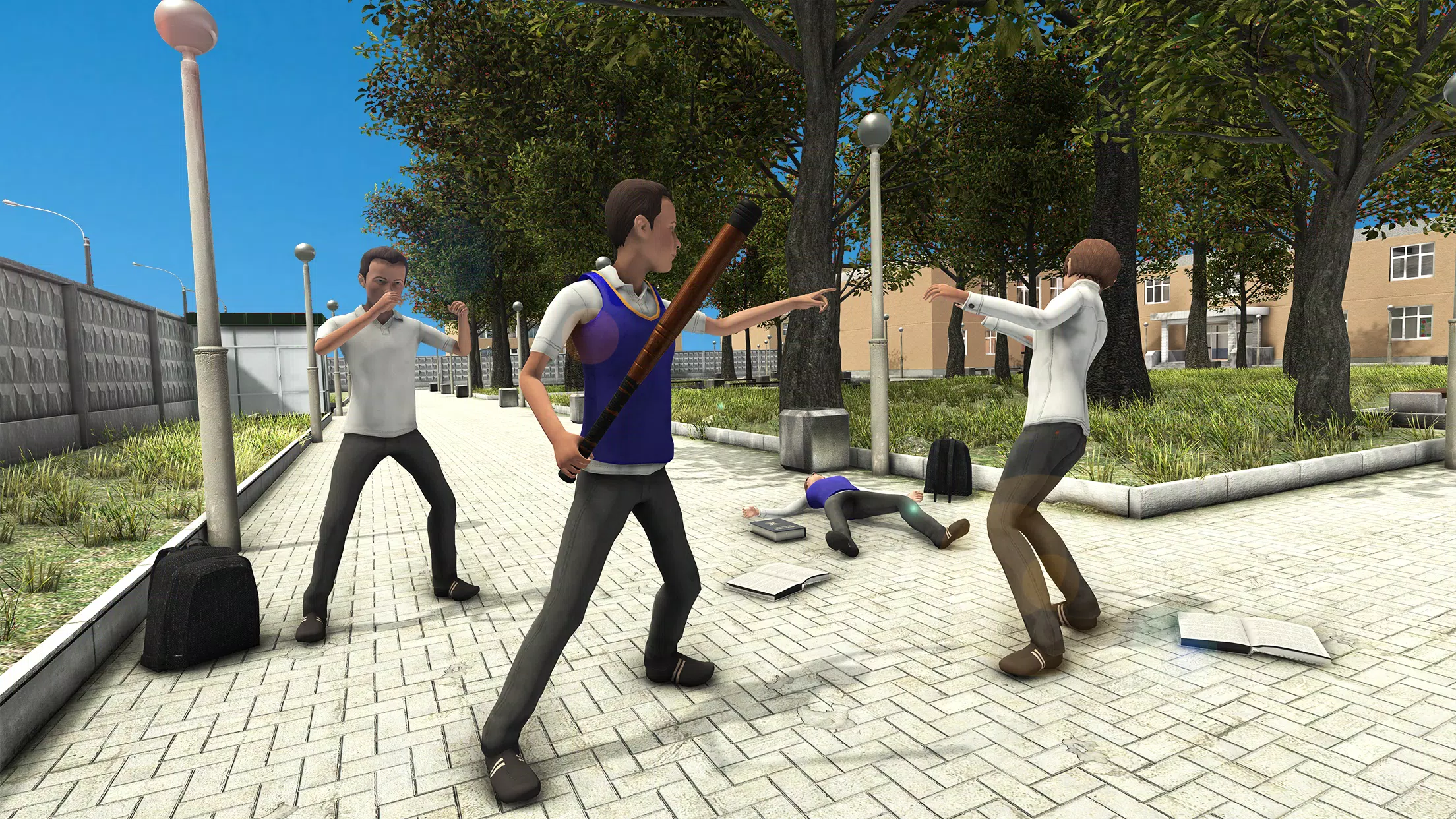 Bad Guys at School: Bad Boy 3D Capture d'écran 0