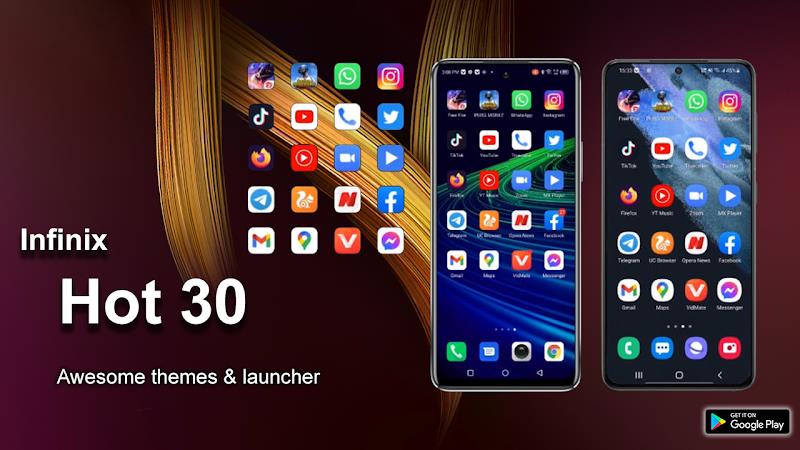 Infinix Hot 30 Launcher:Themes Ảnh chụp màn hình 0