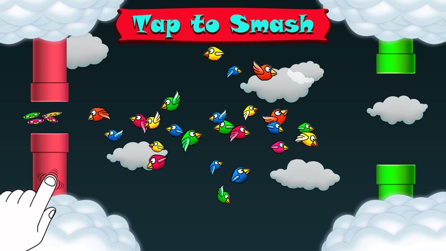 Fun Birds Game - Two players Capture d'écran 0