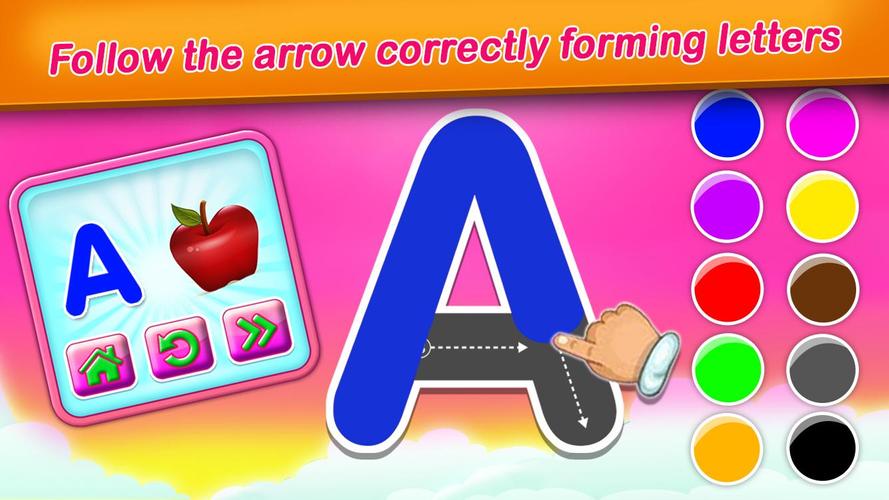 ABC Alphabet – Letter Tracing Captura de pantalla 0