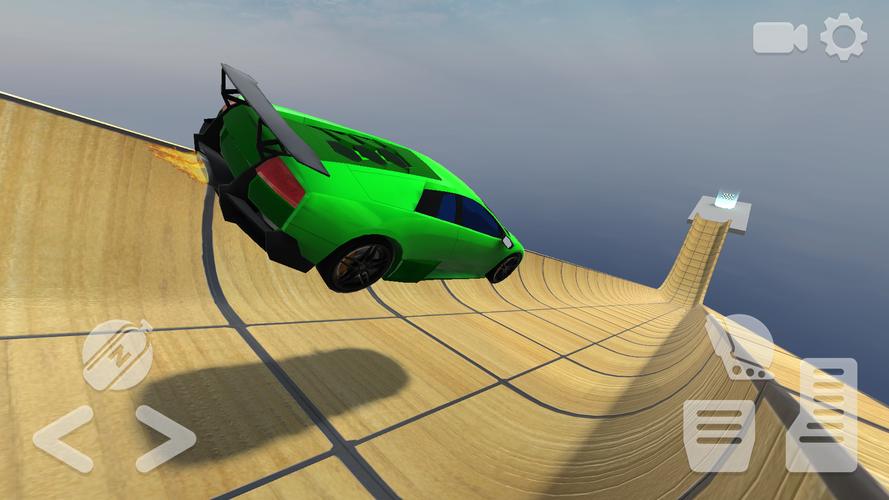 Mega Ramp Car Stunts Car Races Captura de pantalla 2