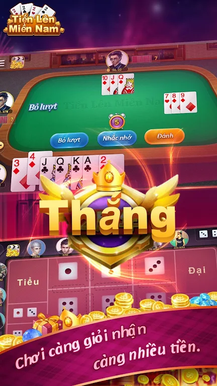 Tien Len Tiến Lên Miền Nam Online Tangkapan skrin 1