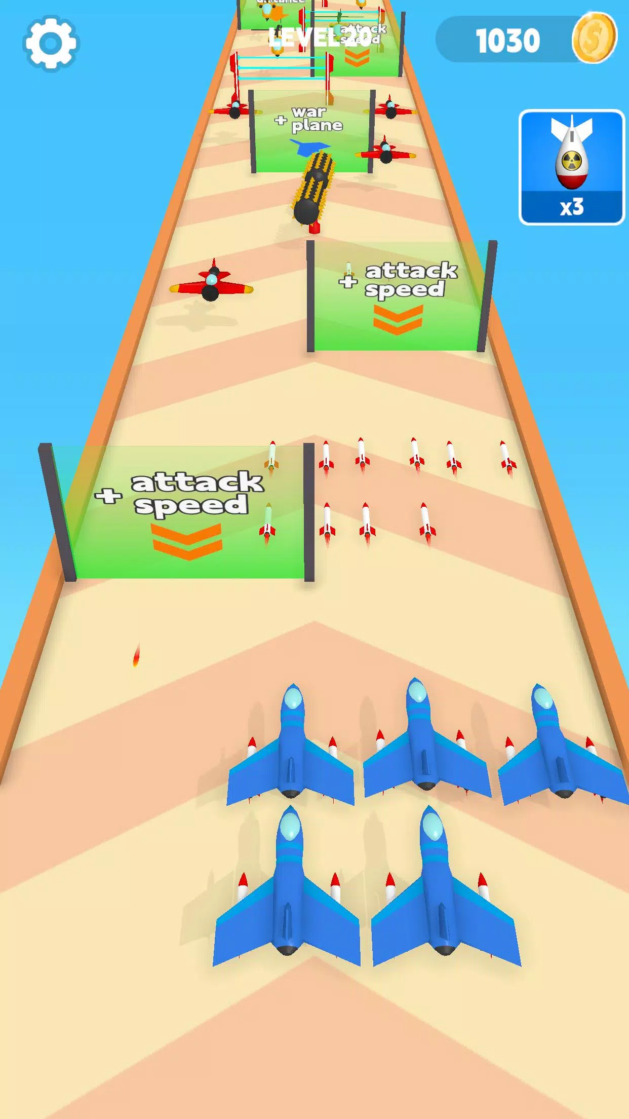 Warplane VS Tank:Shooting Game Скриншот 3