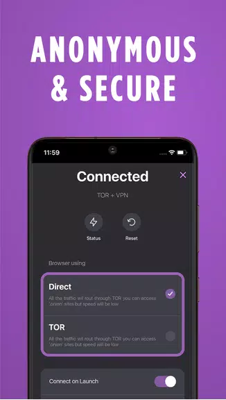 TOR Browser: OrNET Onion Web Скриншот 2