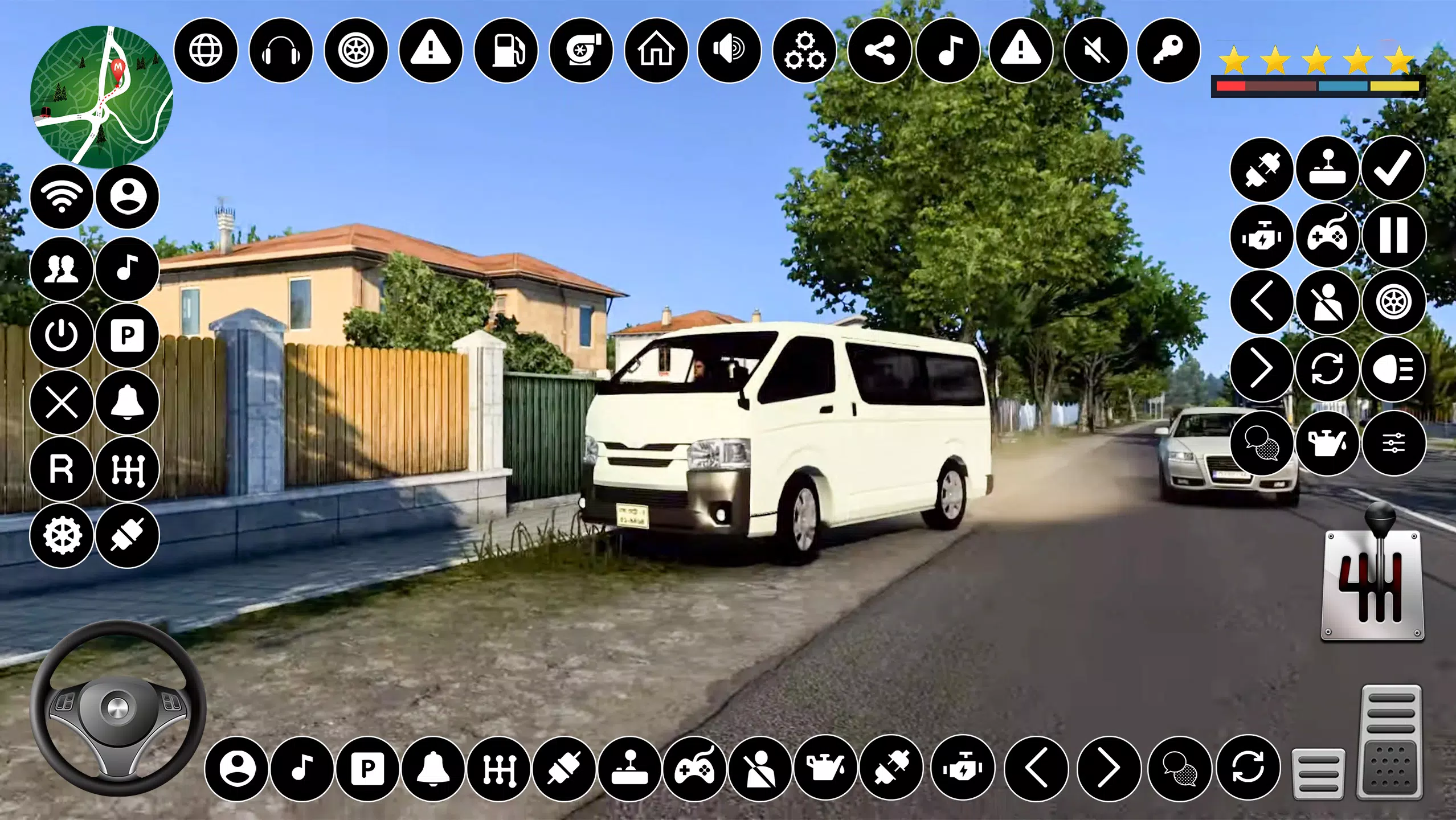 Schermata Car Games Dubai Van Simulator 0