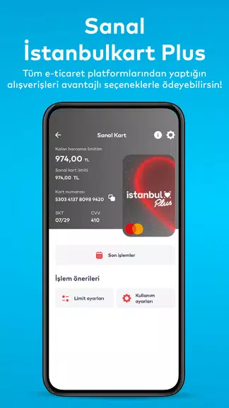 İstanbulkart - Dijital Hesabım Screenshot 2