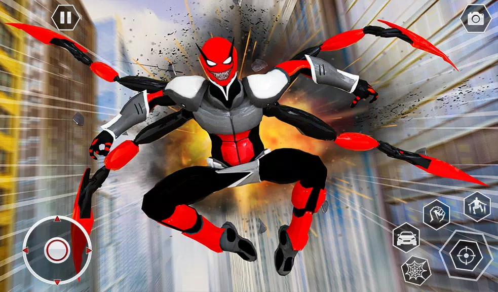 Black Spider Rope SuperHero应用截图第1张