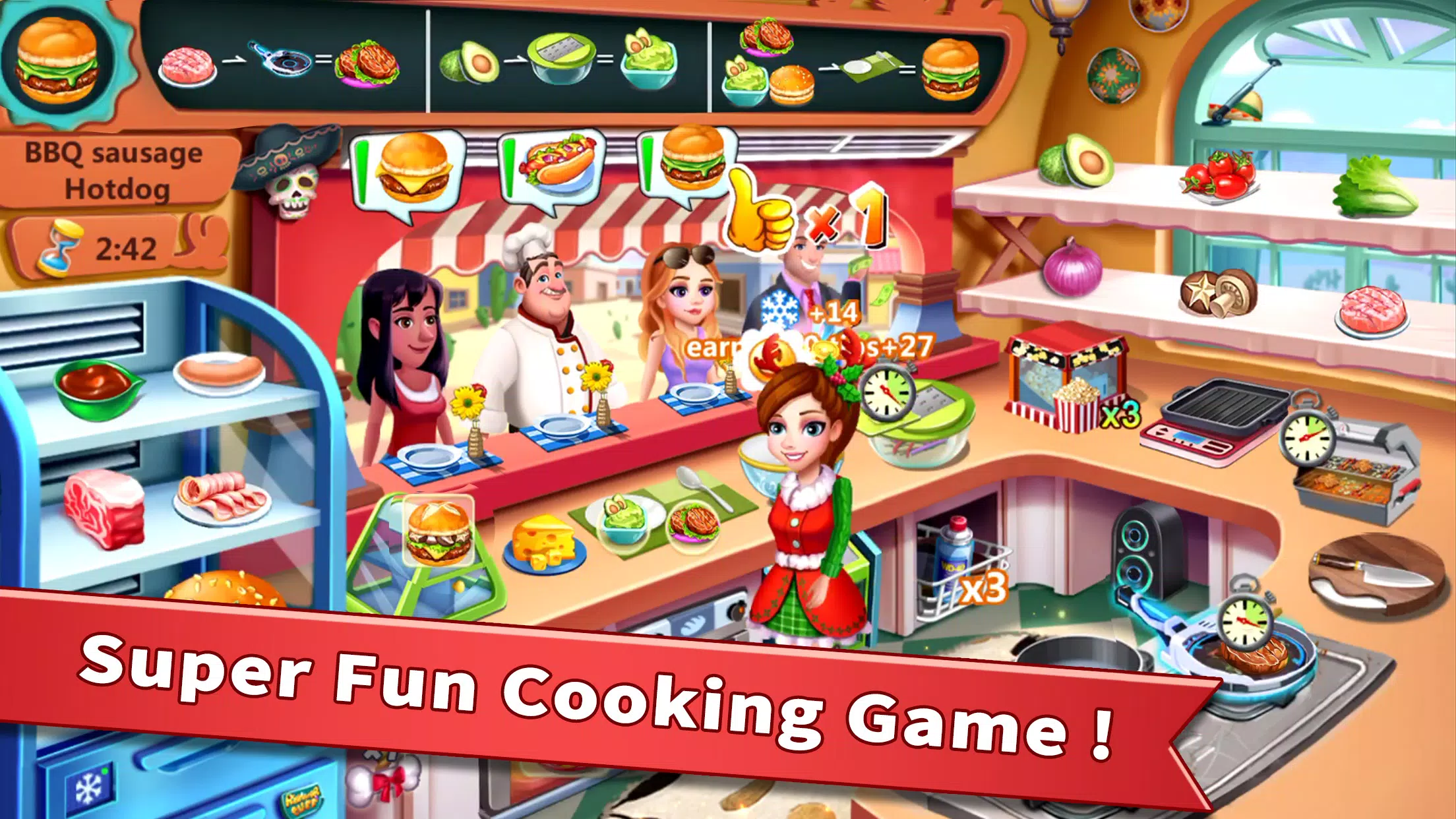 Rising Super Chef - Cook Fast Zrzut ekranu 0