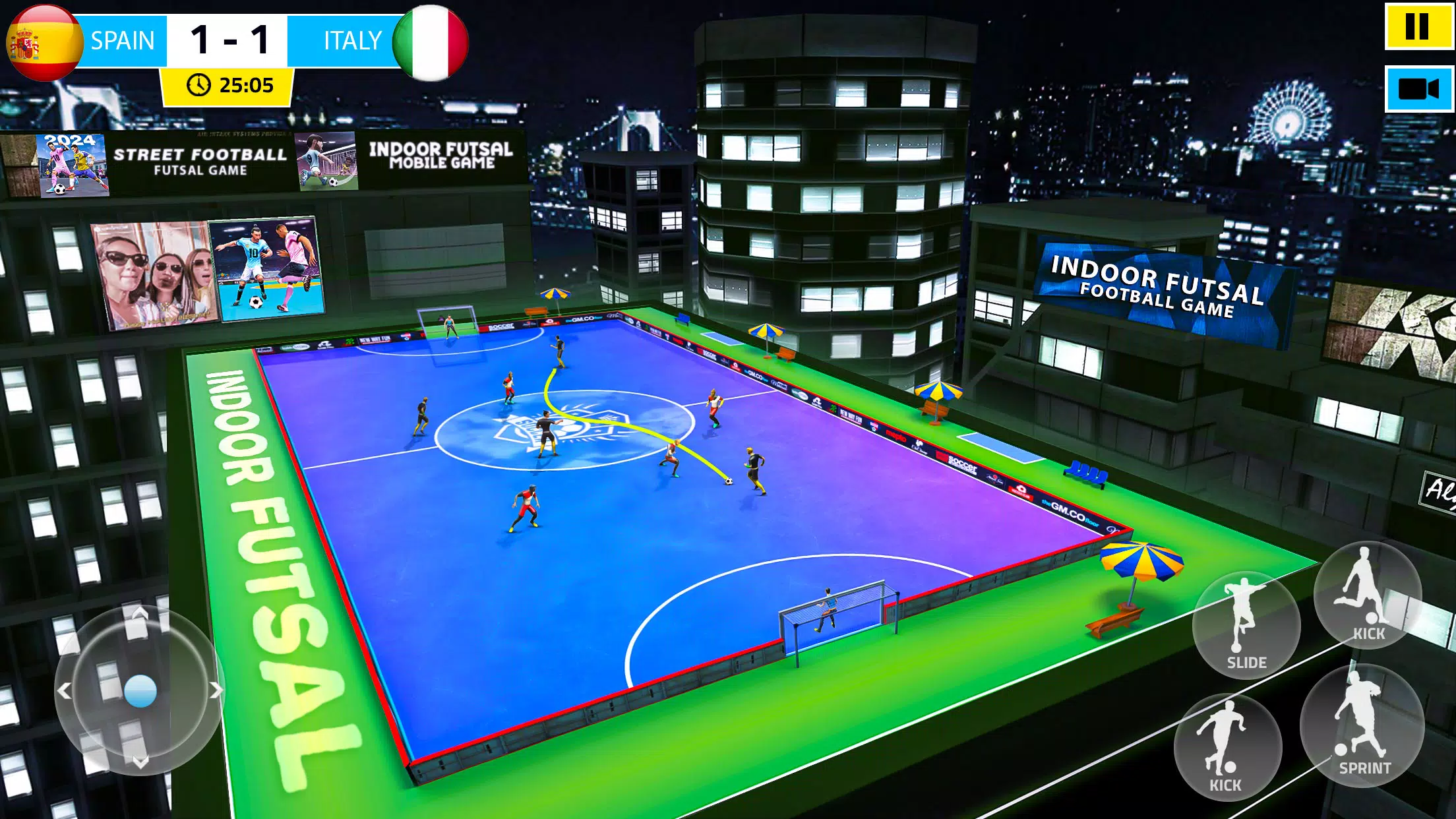 Indoor Futsal: Football Games Screenshot 0