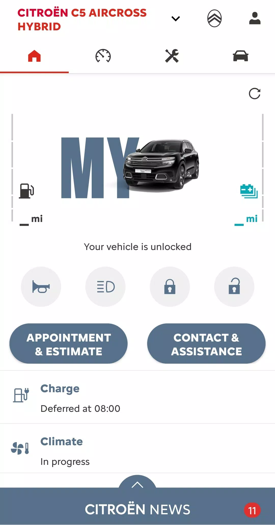 MyCitroën Screenshot 1