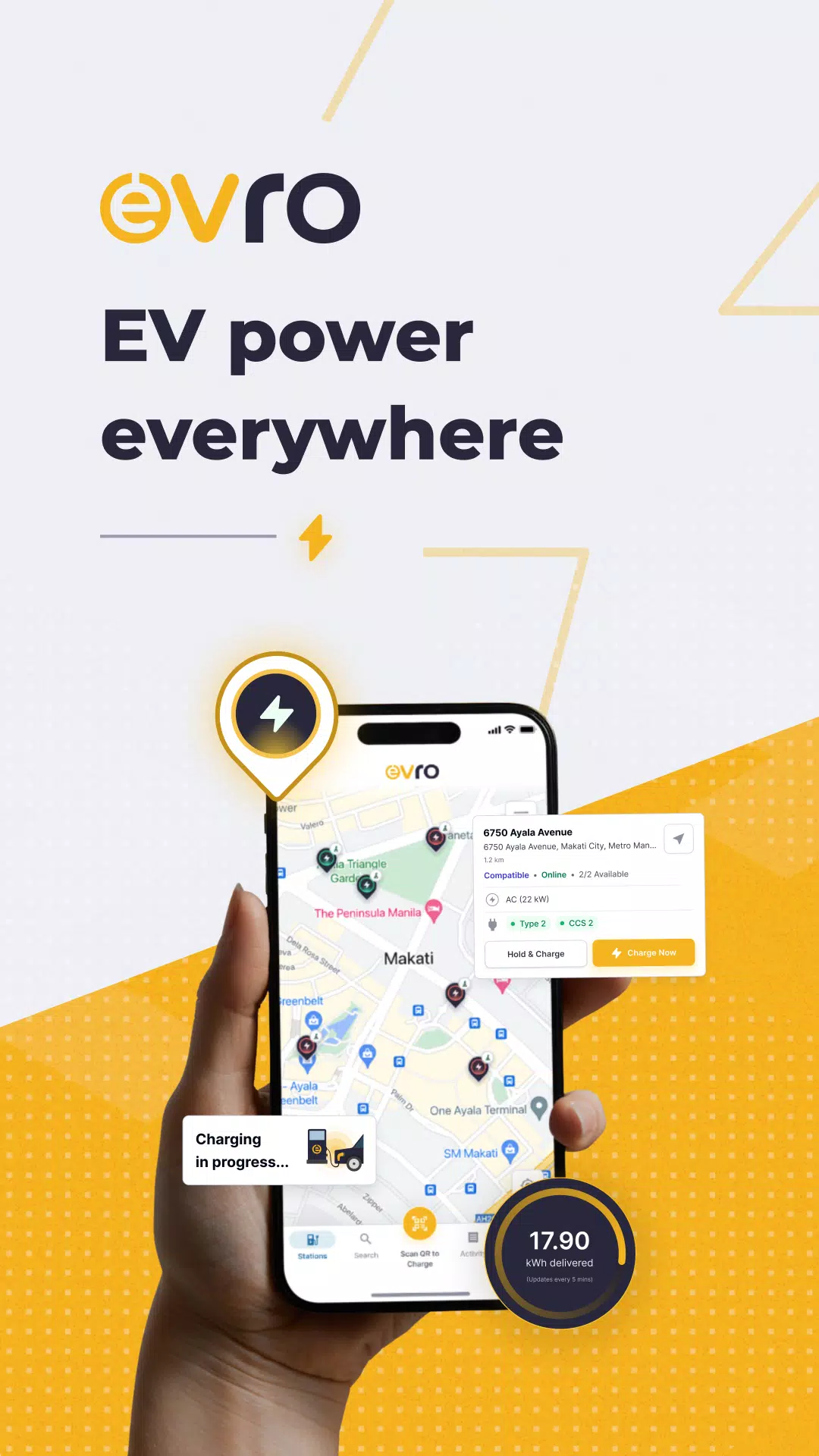 EVRO - EV Power Everywhere Capture d'écran 0