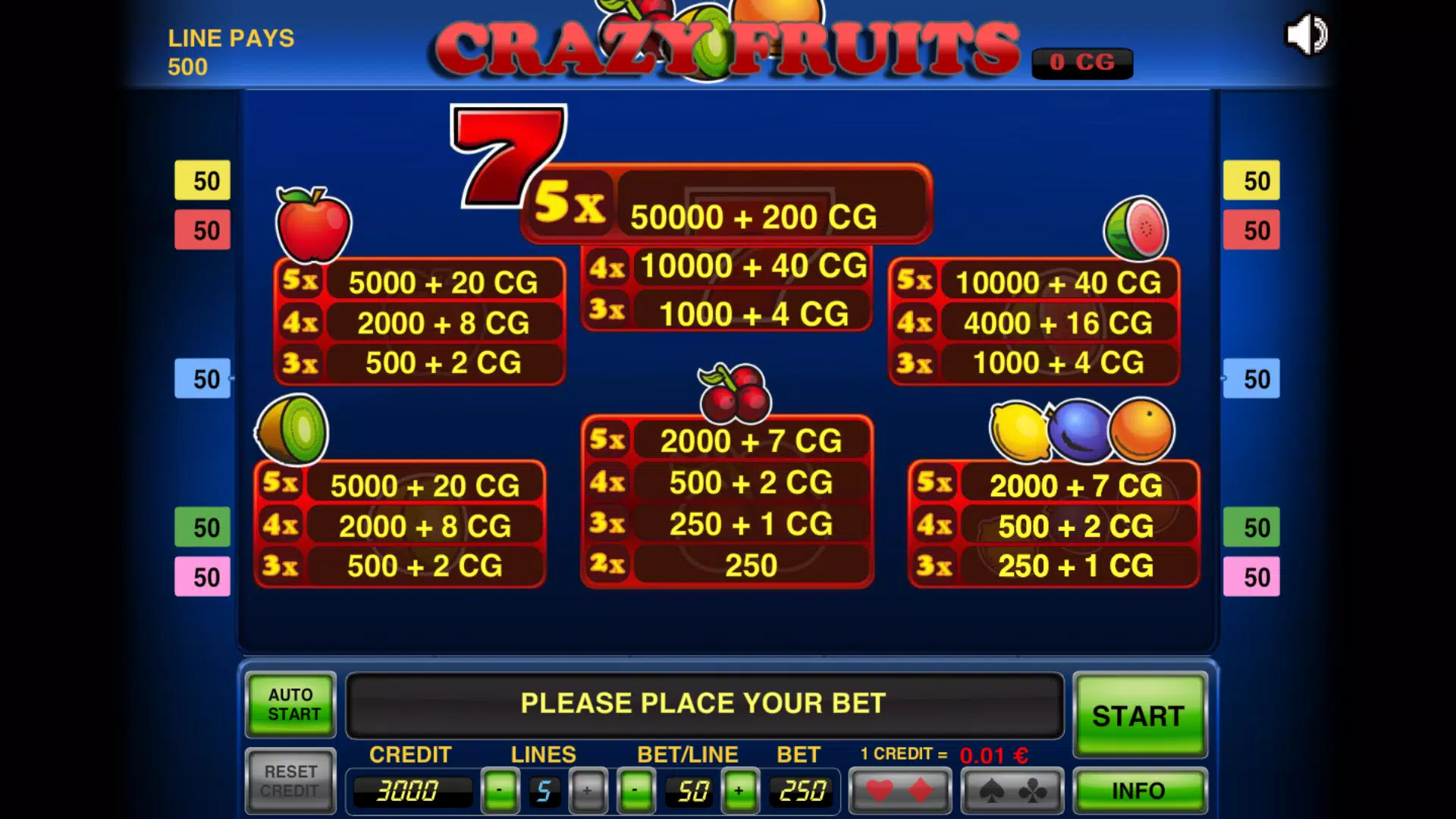 Crazy Fruits Captura de pantalla 3