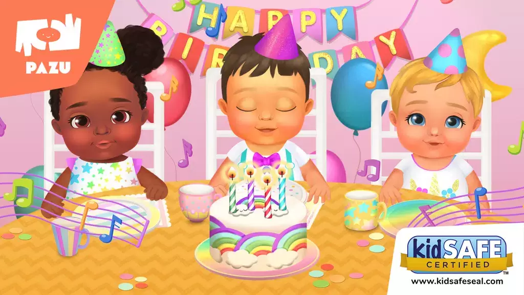 Baby Birthday Maker Game スクリーンショット 0