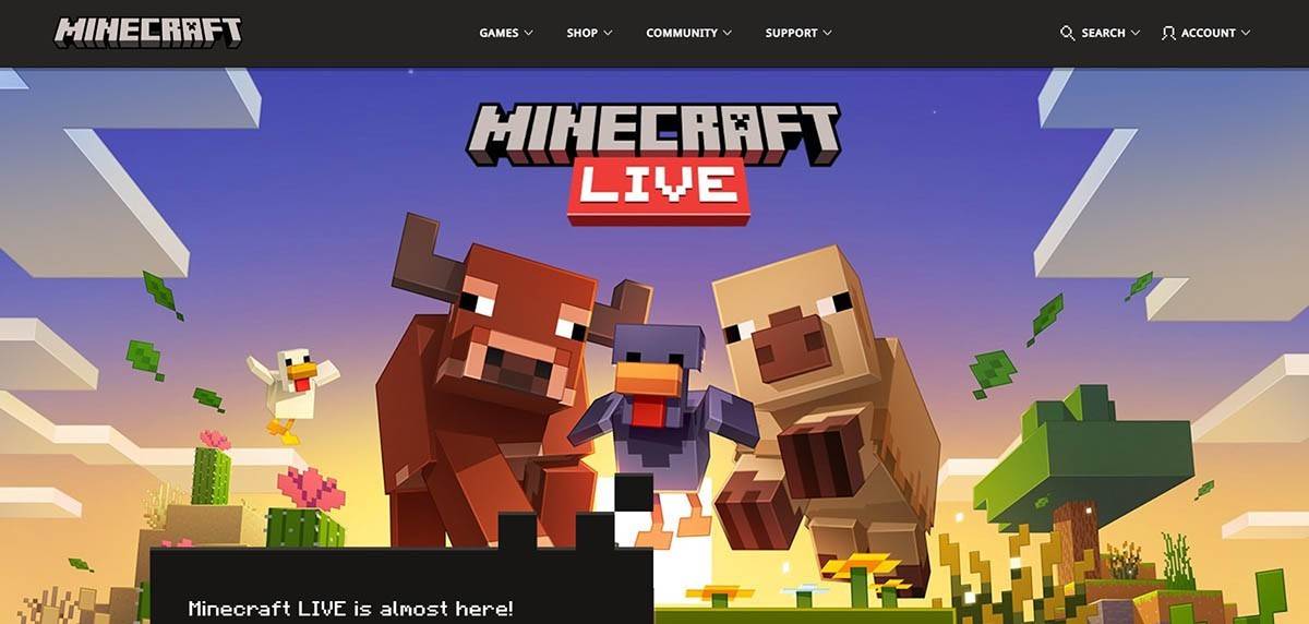 การสร้างบัญชี Minecraft