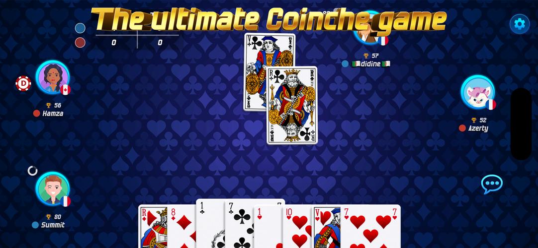 Coinche online 스크린샷 0