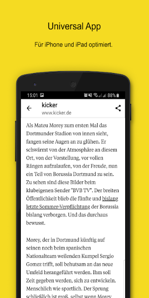 Schermata Buzz09–die schwarz-gelben News 2
