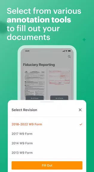 e-taxfiller: Edit PDF forms Zrzut ekranu 2