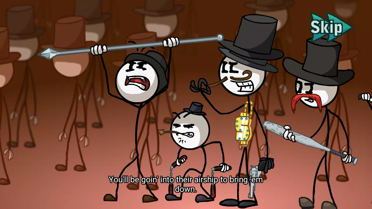 Stickman Teleporter Adventure应用截图第2张