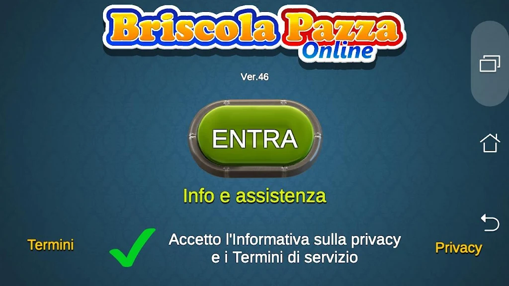 Briscola Pazza OnLine Captura de tela 0