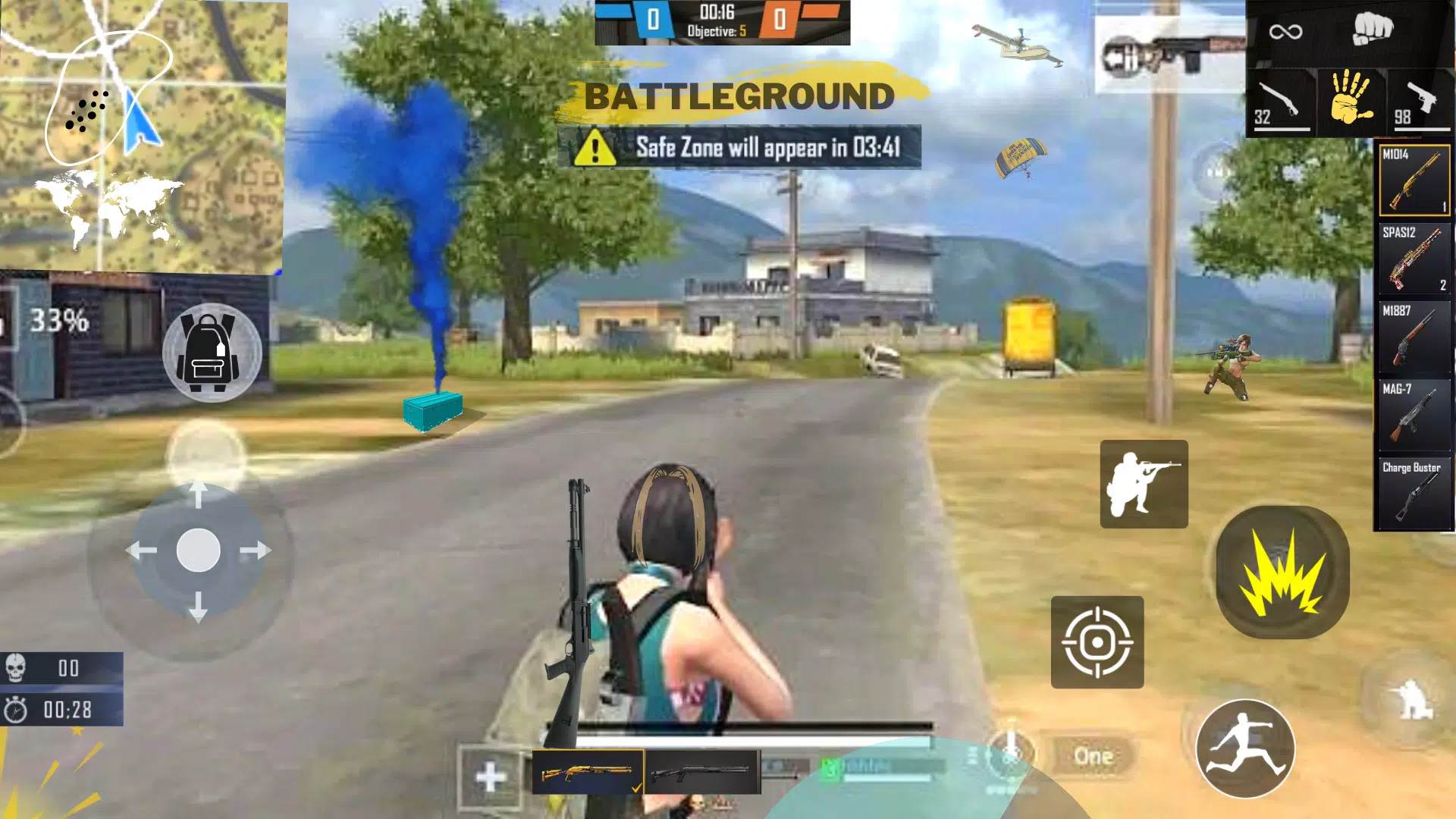 Schermata Offline Clash Squad Shooter 3D 0