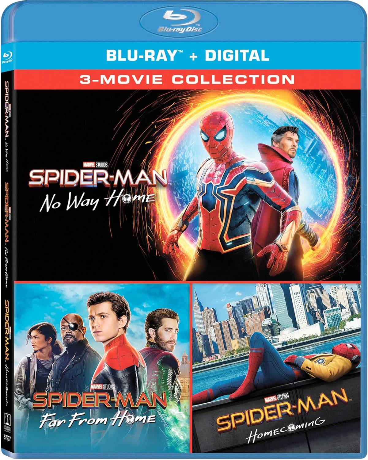 MCU SPIDER-MAN BLU-RAY