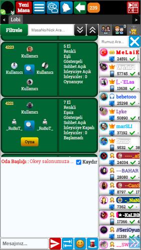 OkeyMobil.Com Okey Oyunu Oyna スクリーンショット 0