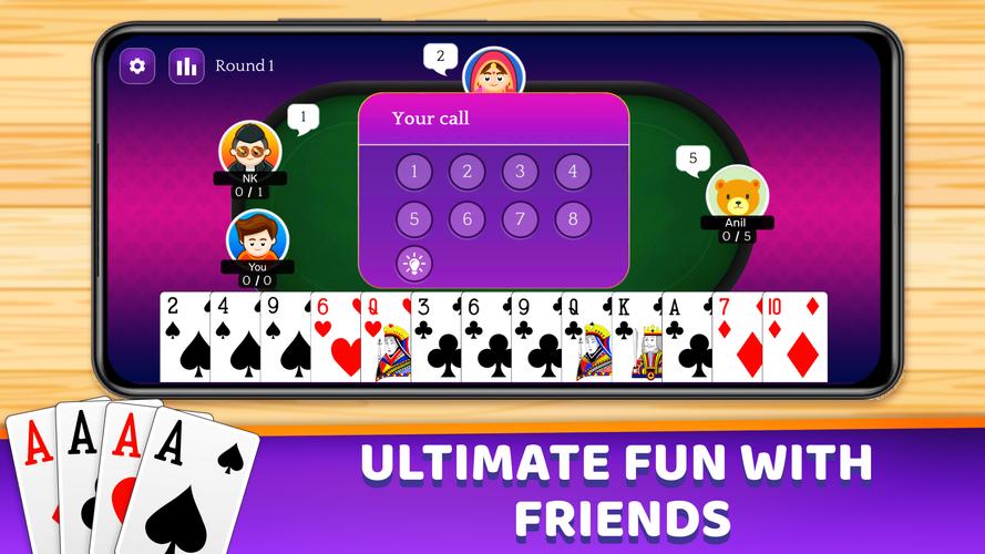 Callbreak Multiplayer স্ক্রিনশট 1