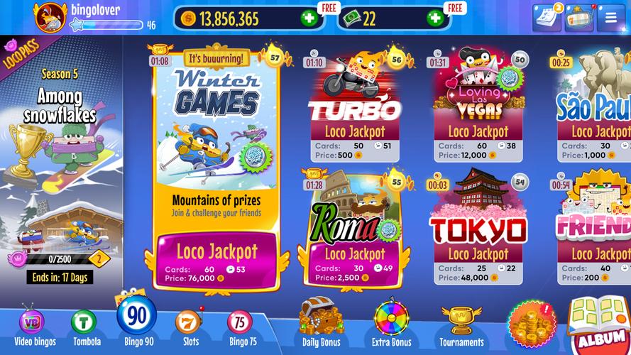 Bingo Lotto Tombola Online应用截图第1张